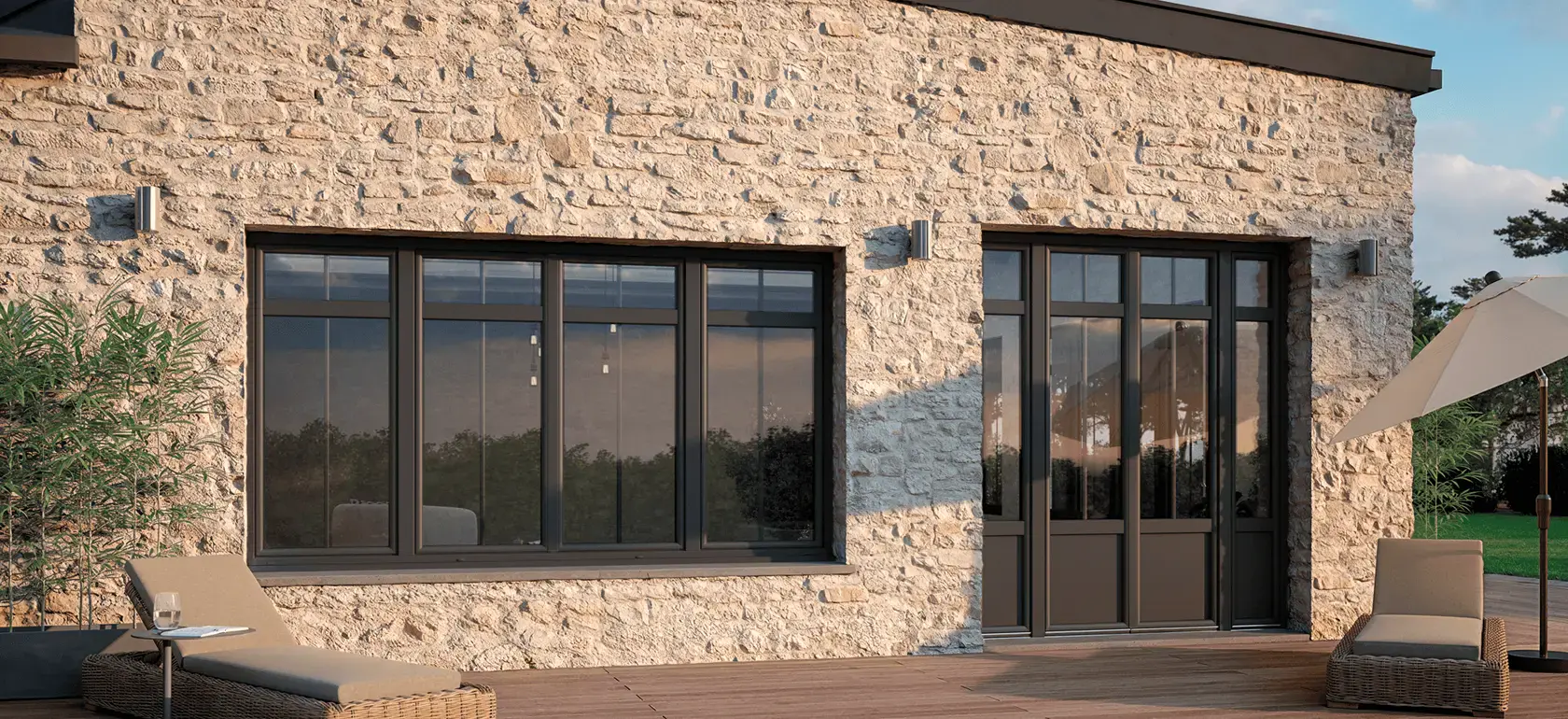 Votre partenaire Arcades et Baies CAD STORES à Lyon Fabricant installateur de fenêtres, portes et volets bois, pvc, alu